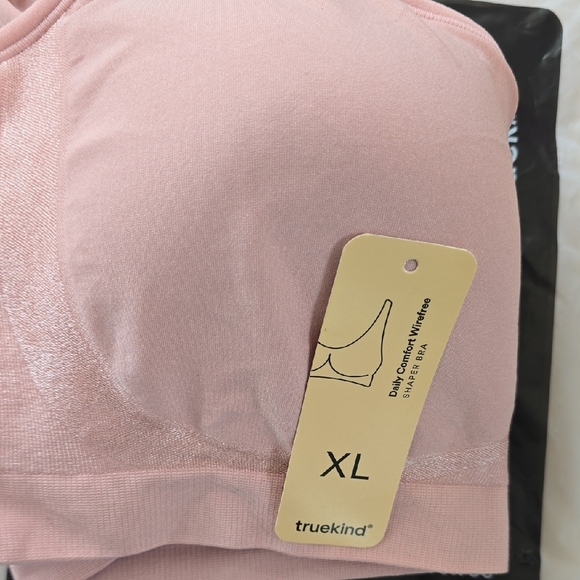 Seamless Pink Sports Bra Shapewear - Picture 3 of 3